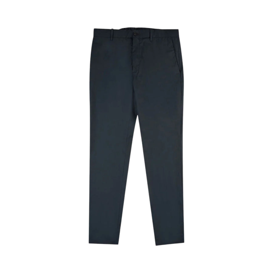Pantalone uomo slim fit in cotone e tessuto tecnico