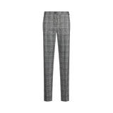 Pantaloni donna flare in principe di galles