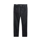 Pantalone uomo cinque tasche slim fit in cotone e cashmere