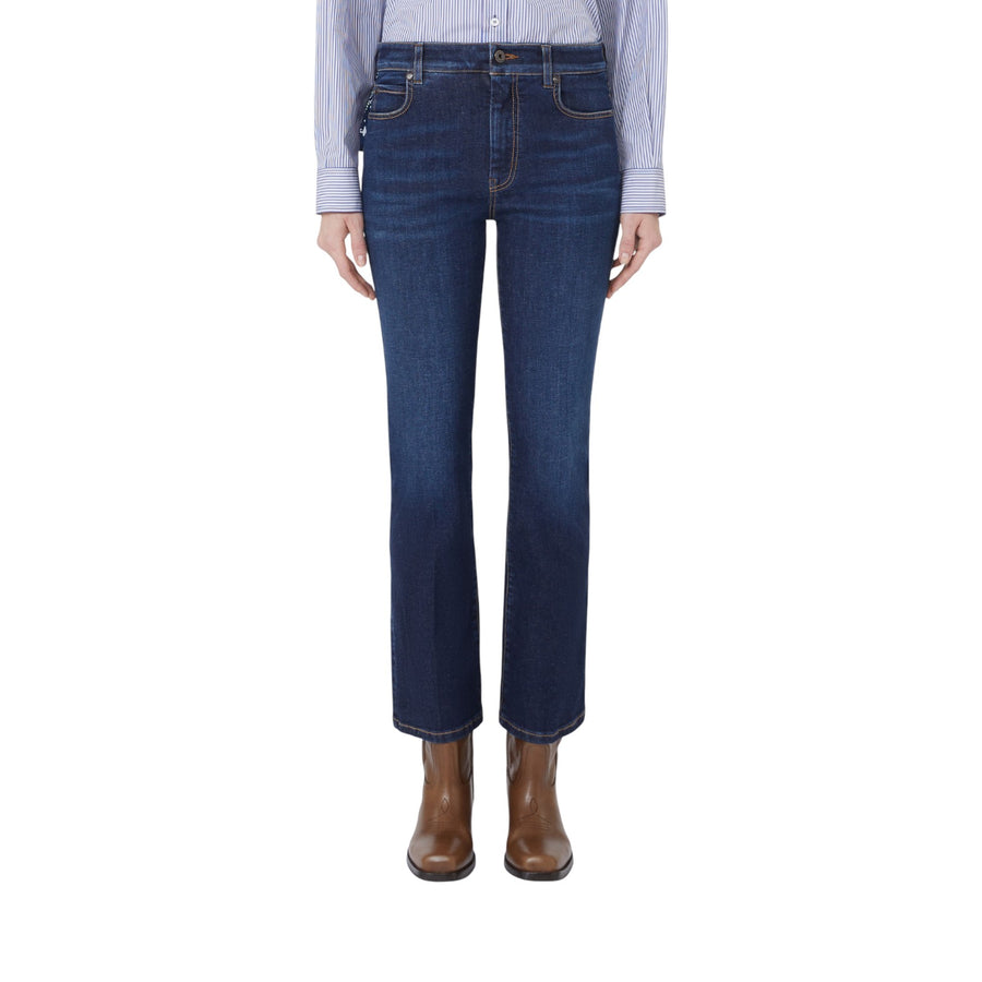 Jeans donna slim fit in denim