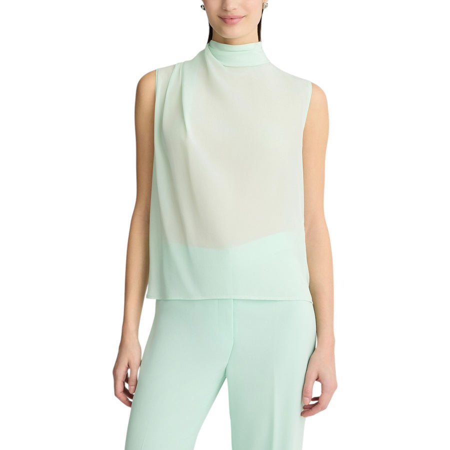 Top donna in seta