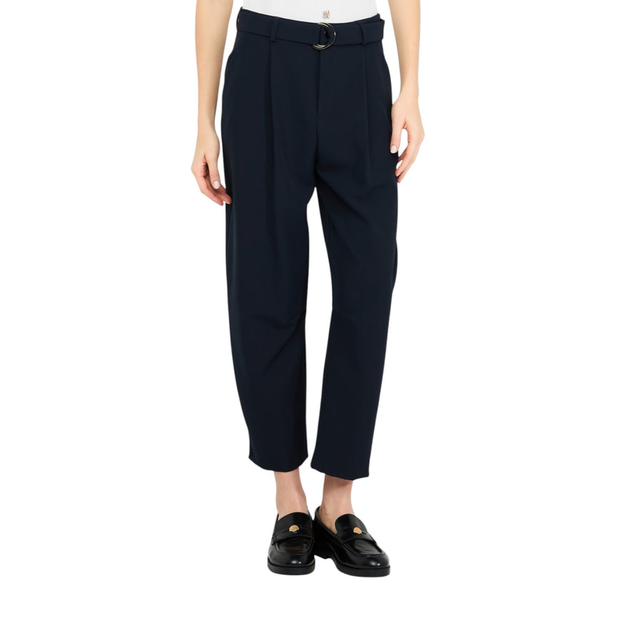 Pantaloni donna balloon con pince
