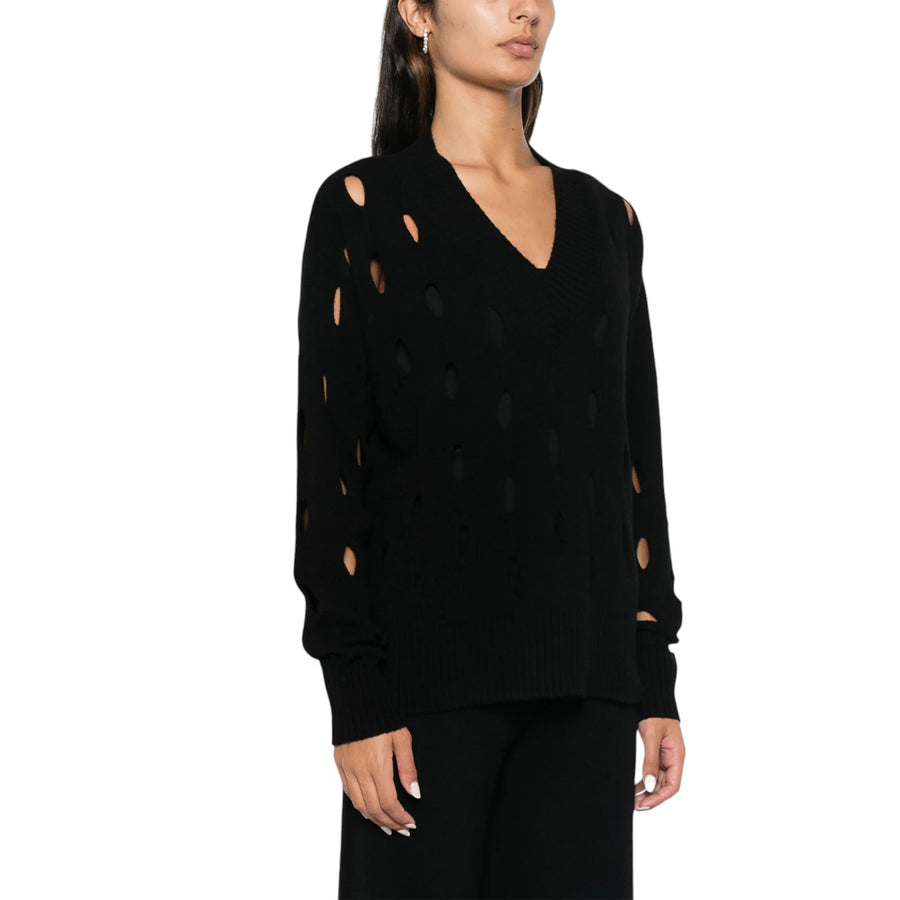 Maglione donna con cut-out