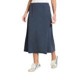 Gonna donna lunga in scuba crepe