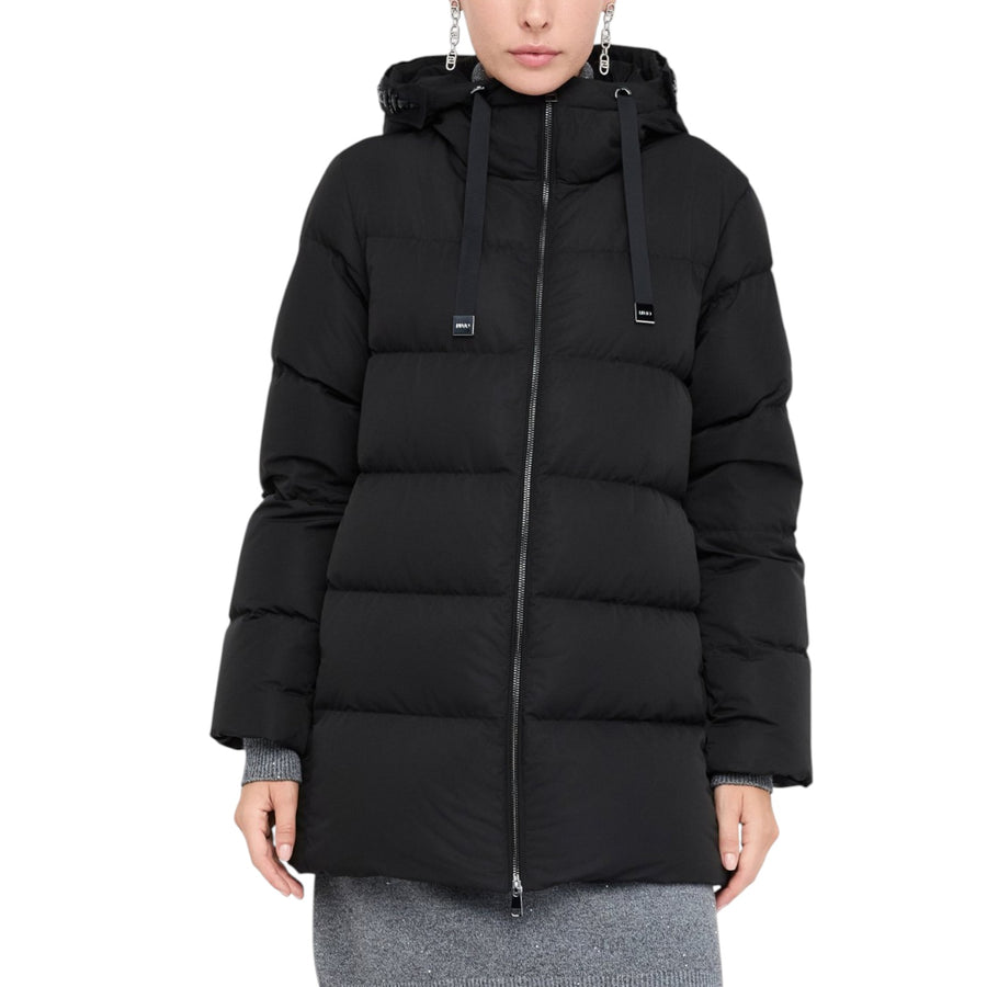 Piumino donna con ricami gioiello
