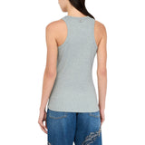 Top donna con applicazioni gioiello