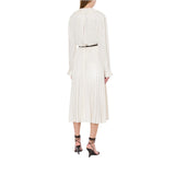 Camicia donna oversize in crêpe fluido