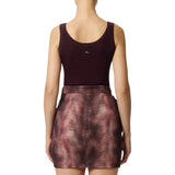 Top donna in maglia di viscosa e seta con dettaglio gioiello