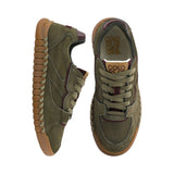 Sneaker donna in pelle scamosciata