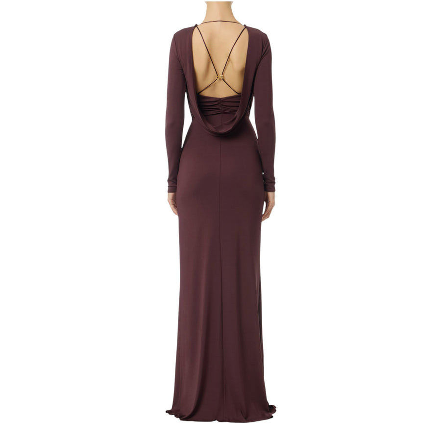 Abito donna Red Carpet in jersey crêpe fluido