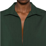 Blusa donna in fresco lana