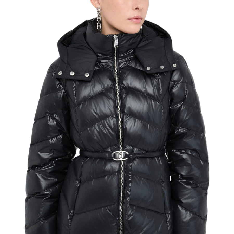 Piumino donna con cappuccio