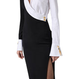 Abito donna Red Carpet in crêpe leggero