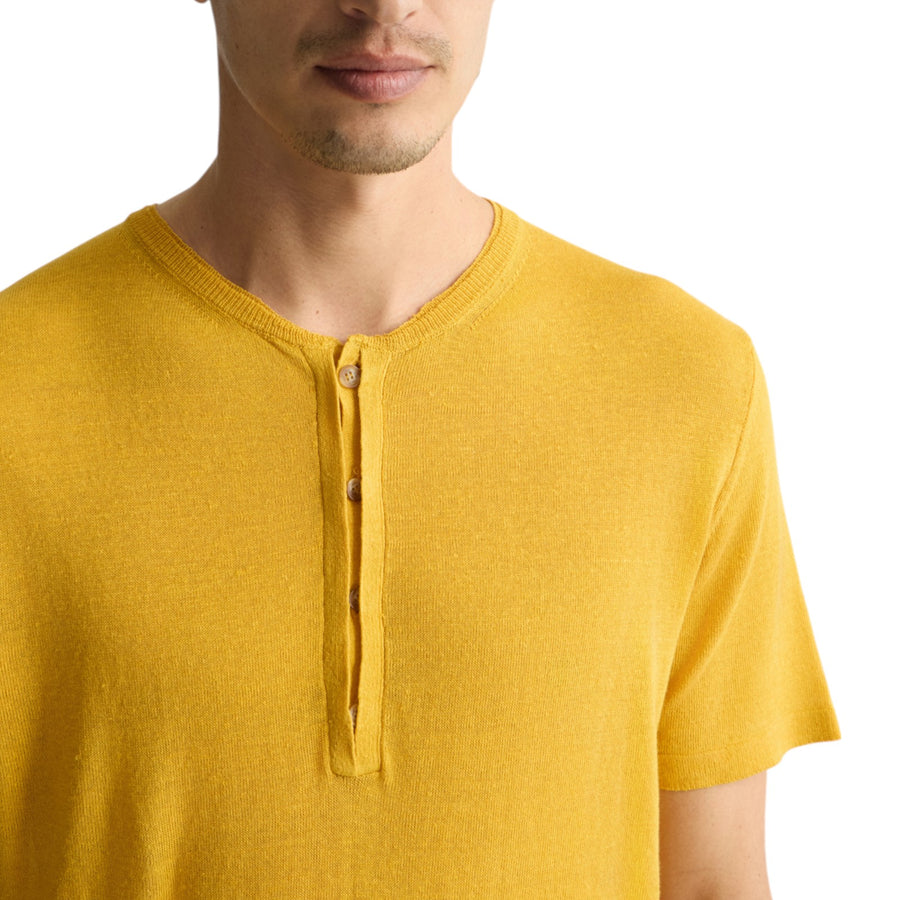 T-shirt uomo in lino e cotone