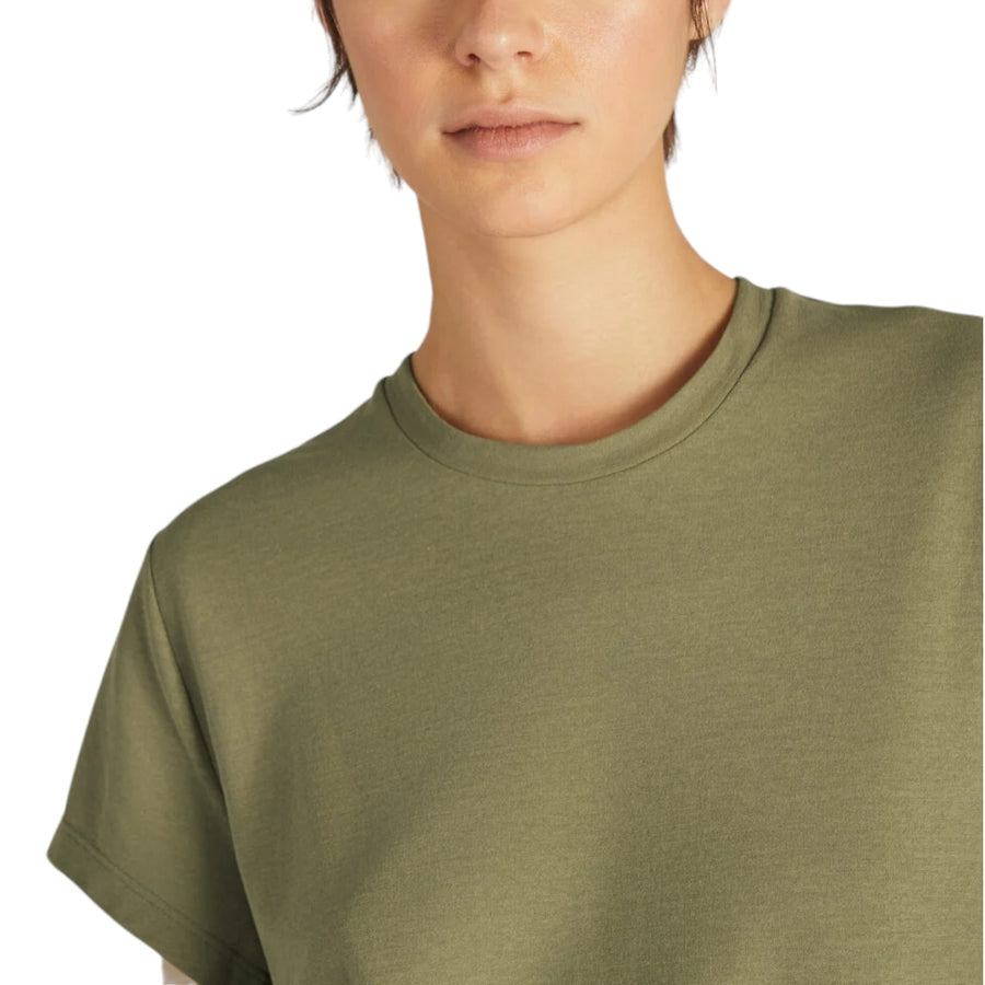 T-shirt regular fit in IceCotton organico donna