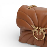 Borsa a tracolla grande Love Bag Puff trapunta farfalla