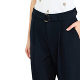 Pantaloni donna balloon con pince