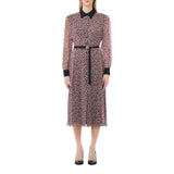 Abito donna midi svasato