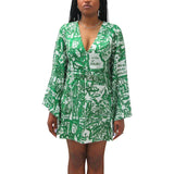 Abito donna con stampa