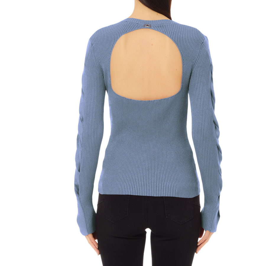 Maglia donna con intreccio