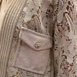 Giacca donna con traforature