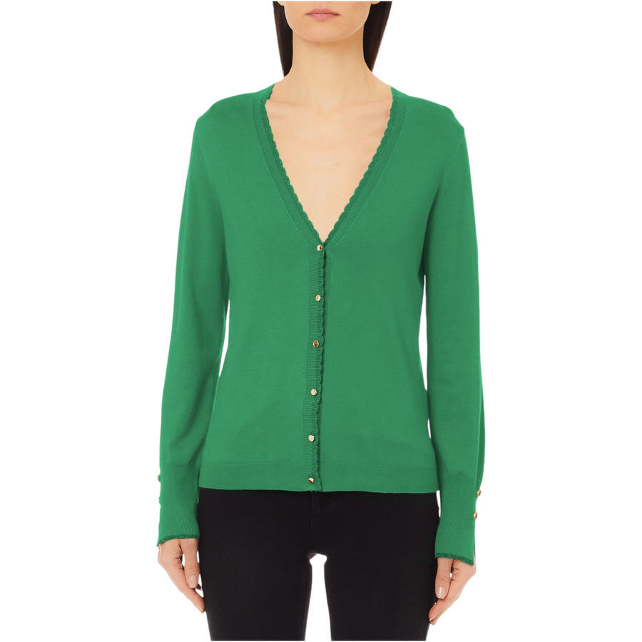 Cardigan donna con bottoni