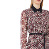 Abito donna midi svasato