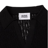 Polo camicia punto donna in merinos