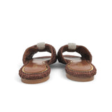 Ciabatte donna in rafia intrecciata