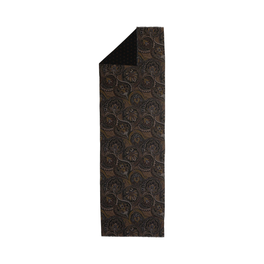 Sciarpa Doppia Stampa Paisley