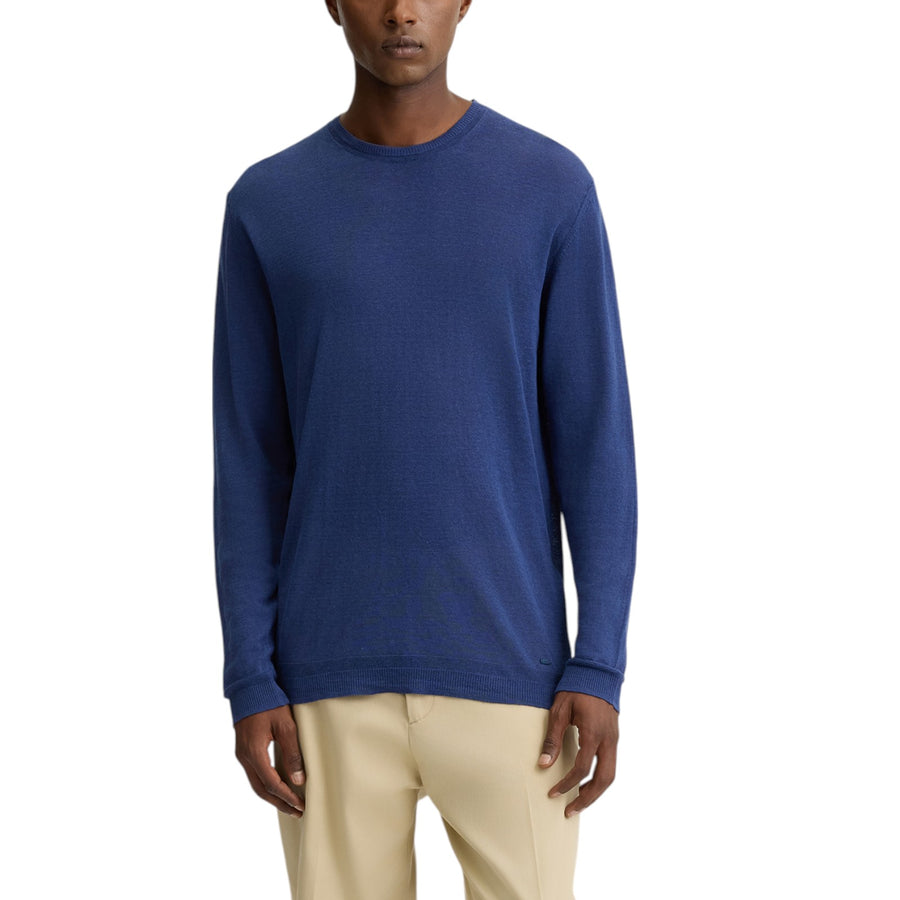 Maglia uomo in lino e cotone