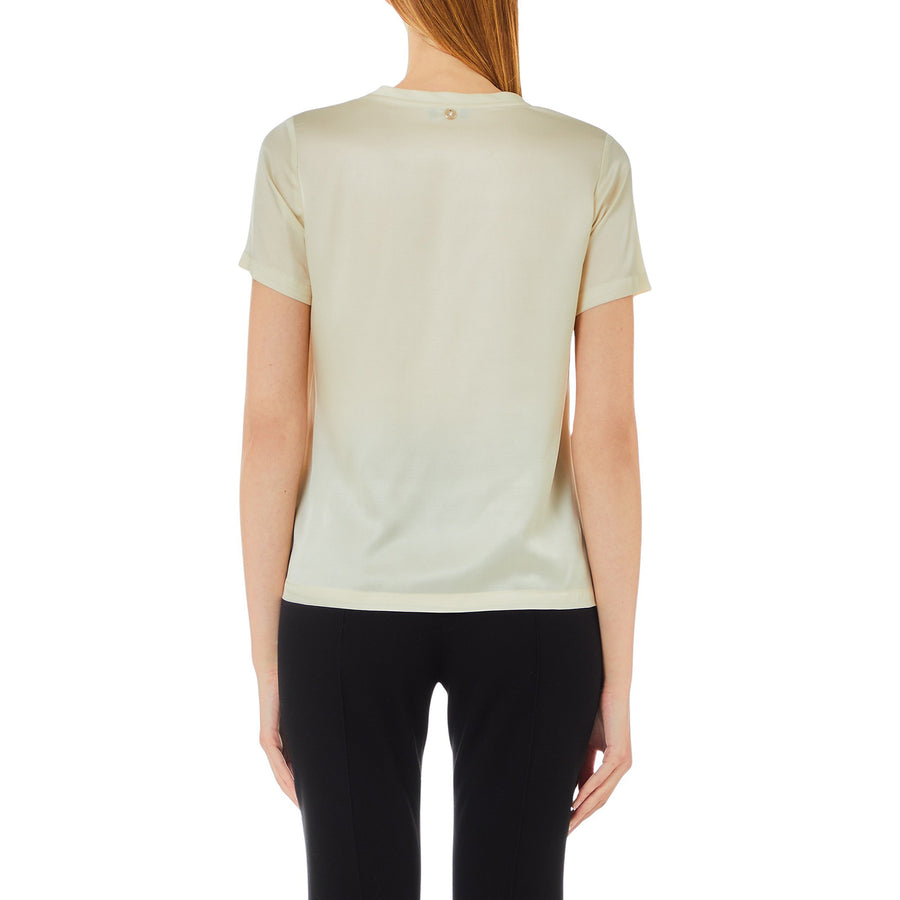 Blusa donna misto seta