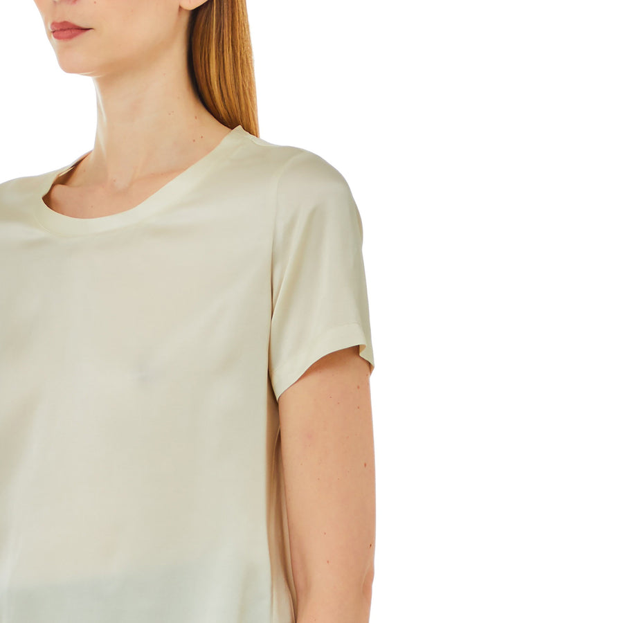 Blusa donna misto seta