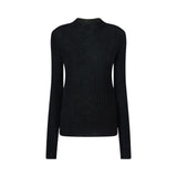 Maglia donna leggera a coste