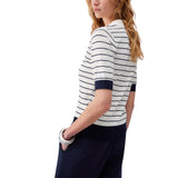 Top donna a righe