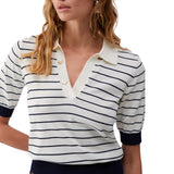 Top donna a righe