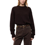 Maglia donna in lana a coste