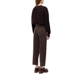 Maglia donna in lana a coste