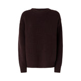 Maglia donna in lana a coste
