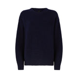 Maglia donna in lana a coste