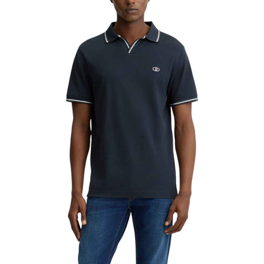 Polo uomo in seta e cotone