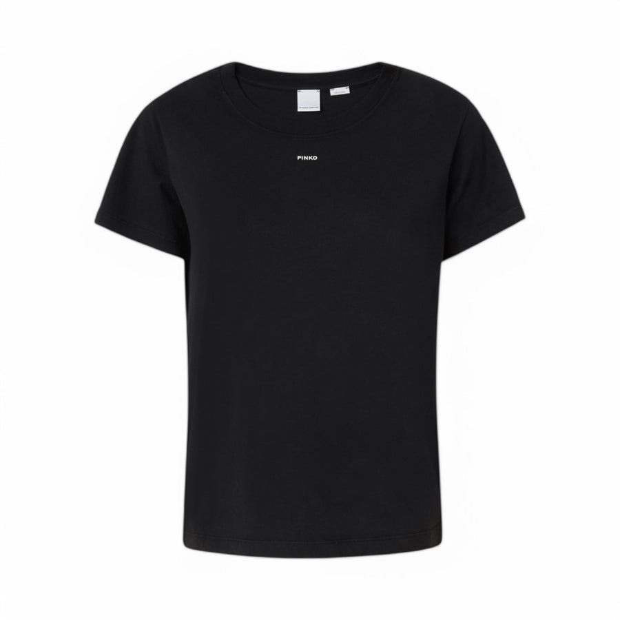 T-shirt donna mini logo PINKO