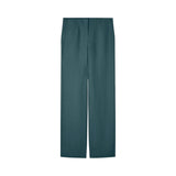 Pantaloni donna sartoriali a vita bassa in lino