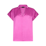 Blusa donna in raso