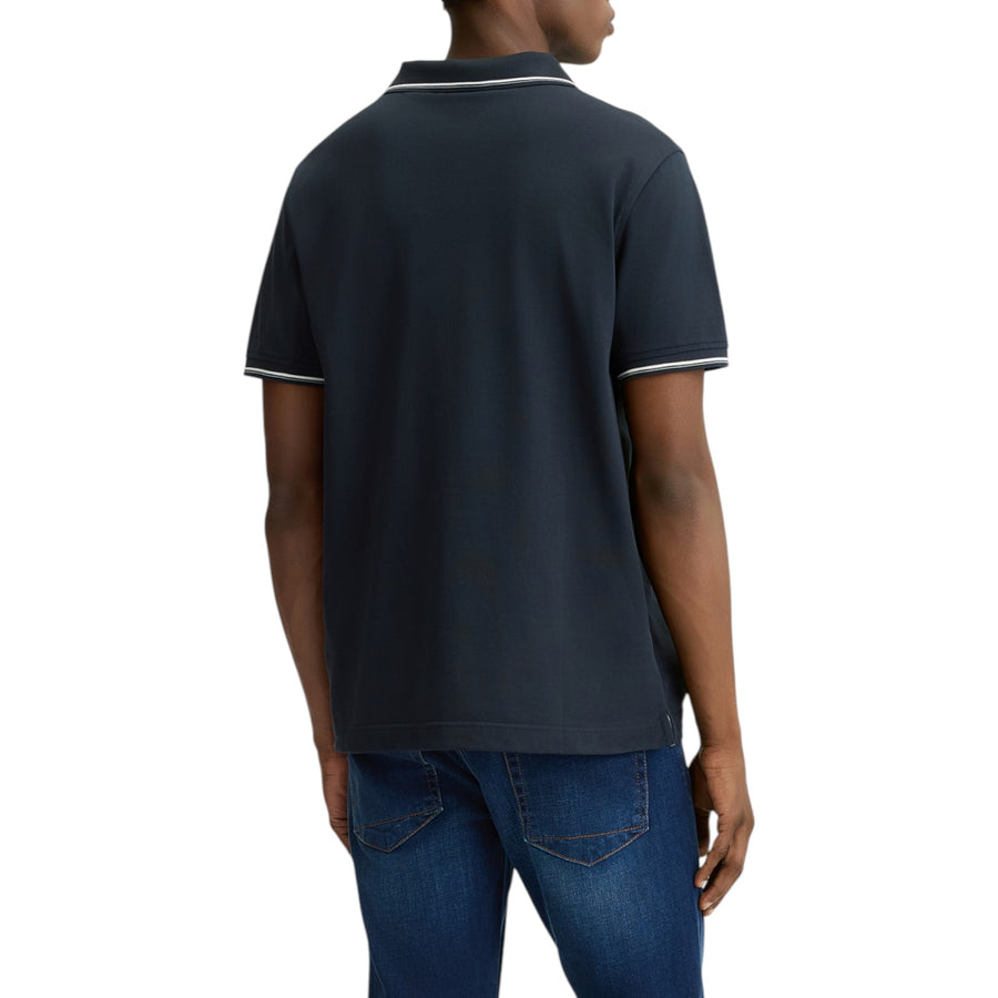 Polo uomo in seta e cotone