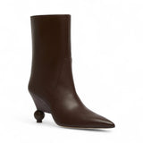 Stivaletto donna in pelle lucida