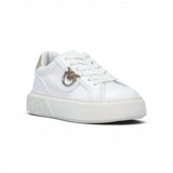 Sneakers donna in pelle con logo Love Birds