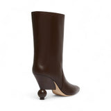 Stivaletto donna in pelle lucida