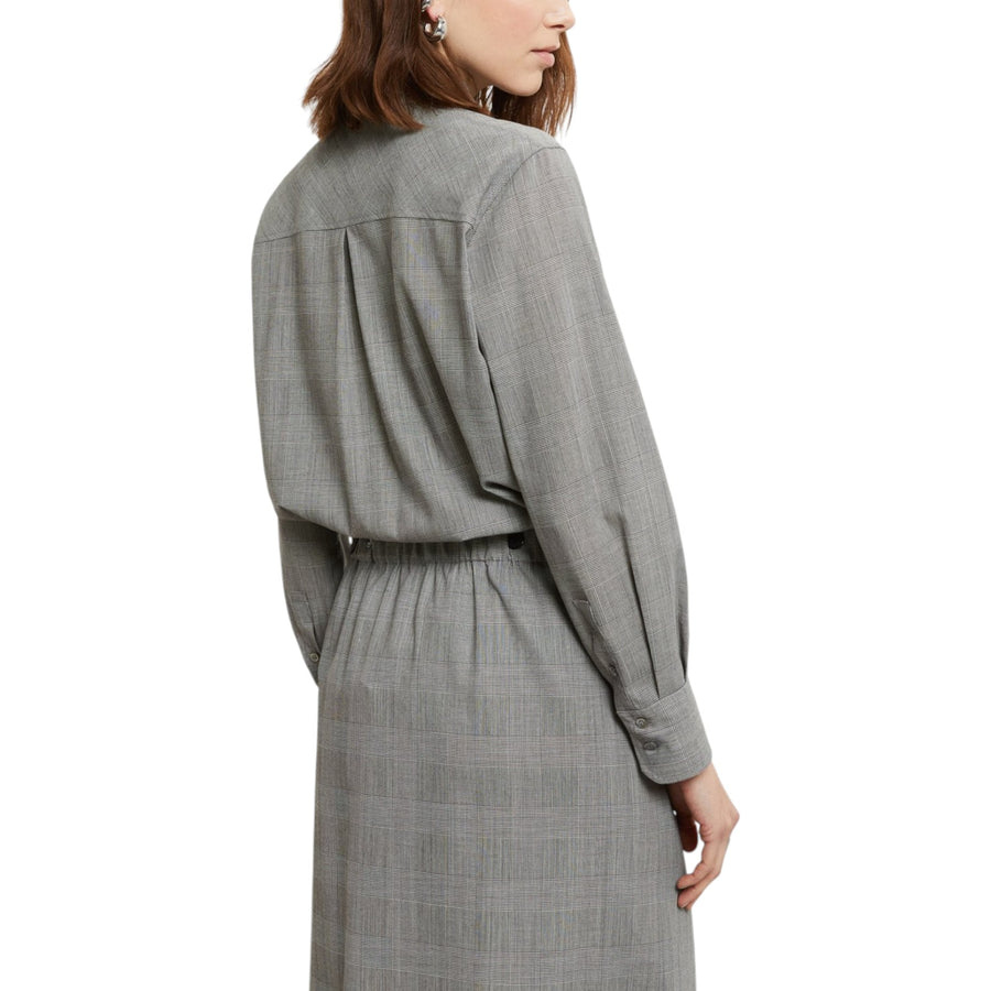 Blusa donna in tessuto galles extra light