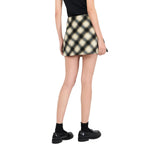 Minigonna donna a quadri